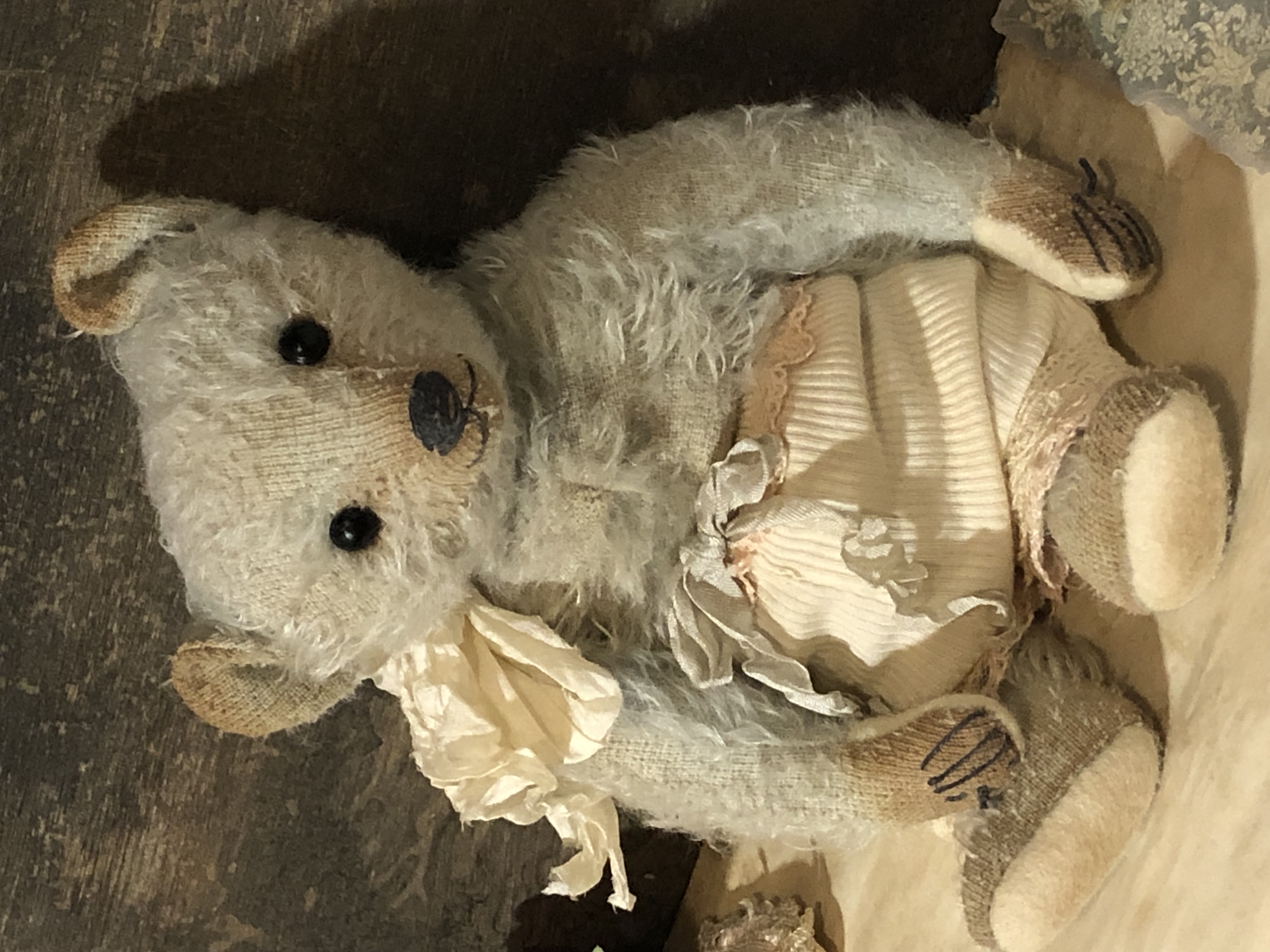 Hug Me Again Collectible bear "Edgar" standing about 9 inch tall.