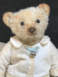 Hug Me Again Collectible bear "Julian" standing about 6 inch tall.