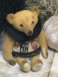 Hug Me Again Collectible bear "Mr. Applebobber" standing about 6 inch tall.