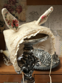 Shabby Chic vintage style Bonnet for Blythe TBL doll.