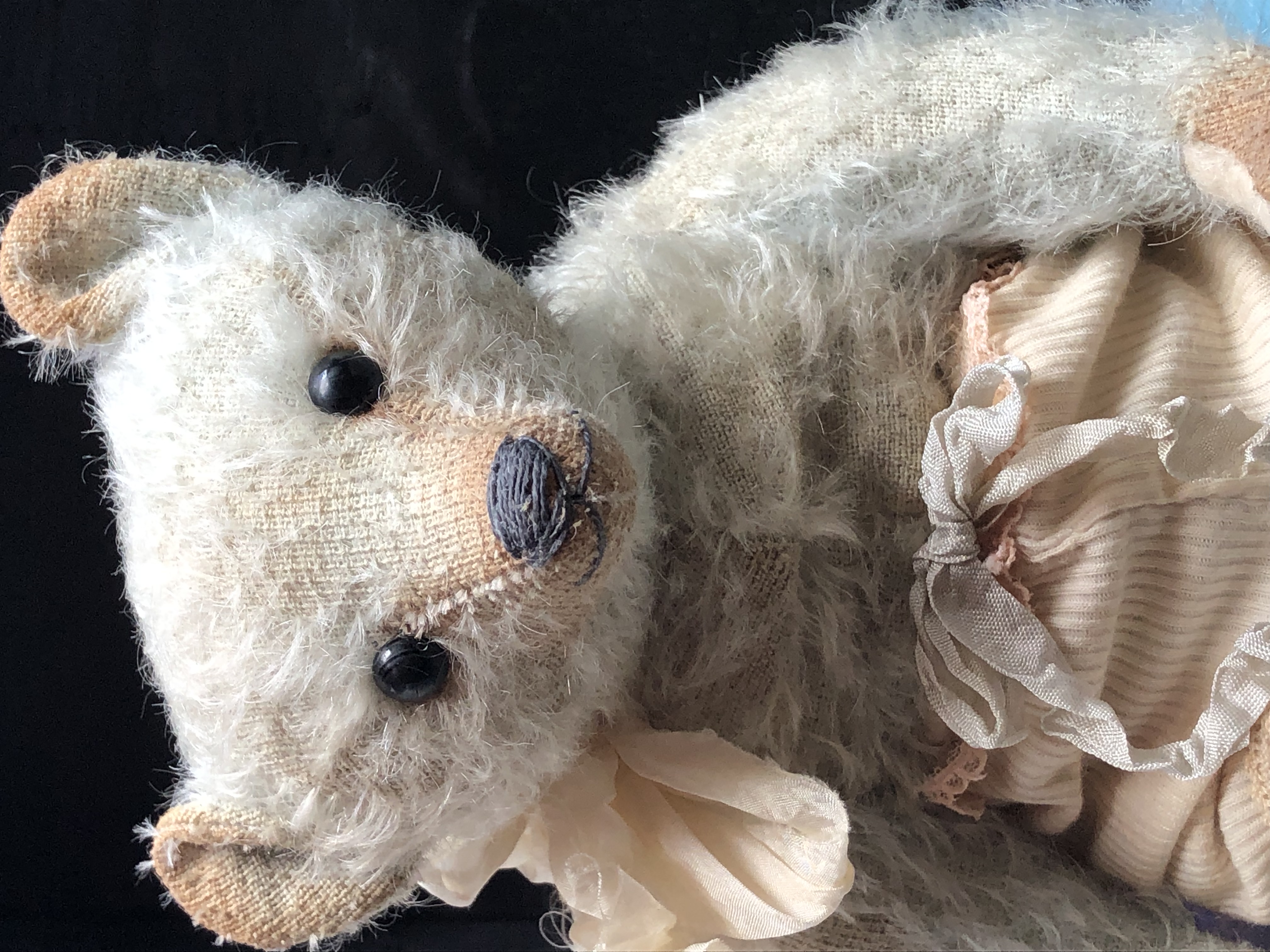 Hug Me Again Collectible bear "Edgar" standing about 9 inch tall.