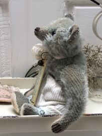 Hug Me Again Collectible bear "Maximilian" standing about 6 inch tall.