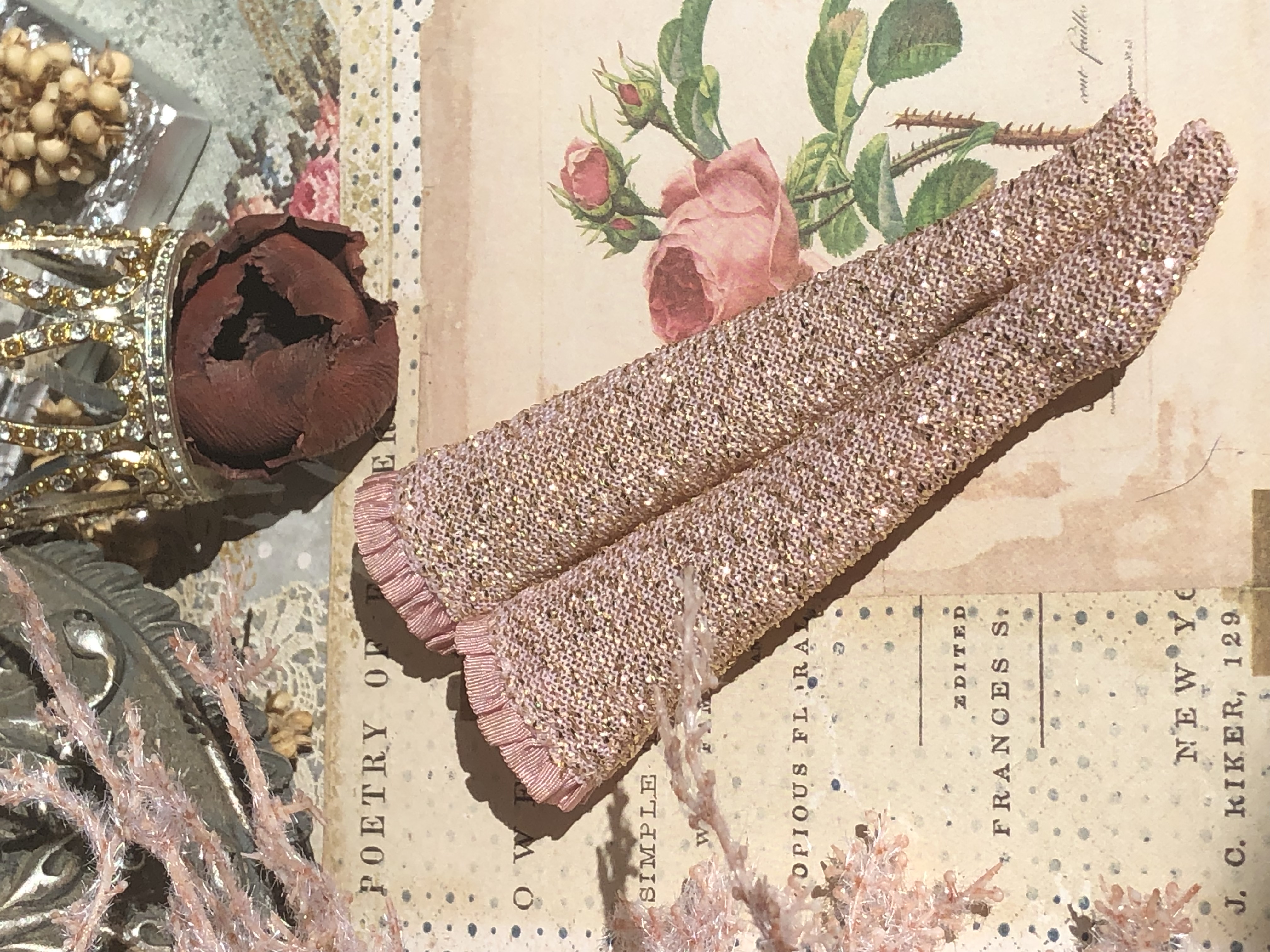 ❀ long glitter stockings for Blythe or Blythe like doll.