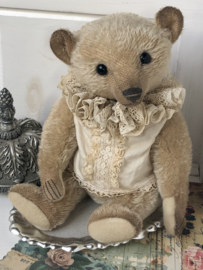Hug Me Again Collectible bear "Chester" standing about 12.5 inch tall.
