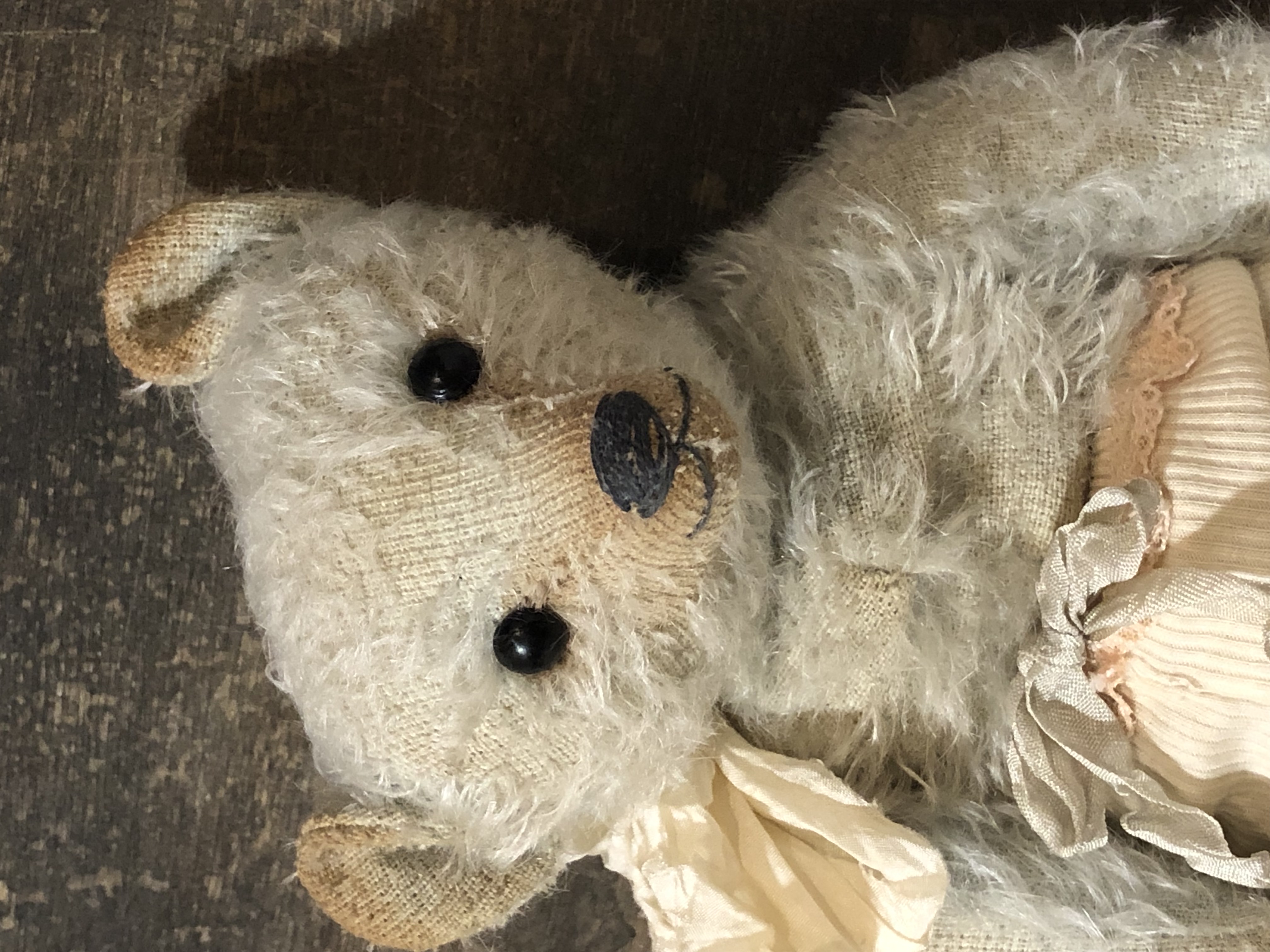 Hug Me Again Collectible bear "Edgar" standing about 9 inch tall.