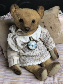 Hug Me Again Collectible bear "Theodore" standing about 6 inch tall.