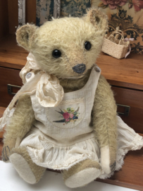 Hug Me Again Collectible bear "Elsie" standing about 11 inch tall.