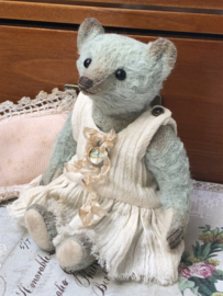 Hug Me Again Collectible bear "Whisper" standing almost 5 inch tall.