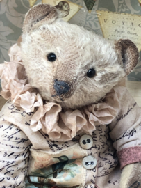 Hug Me Again Collectible bear "Scout" standing about 9" inch tall.