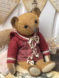 Hug Me Again Collectible bear "Little Sailor" standing about 7.5 inch tall.