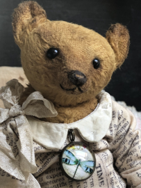 Hug Me Again Collectible bear "Theodore" standing about 6 inch tall.