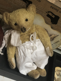 Hug Me Again Collectible bear "Finn" standing about 6 inch tall.