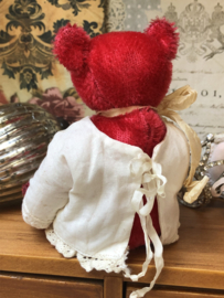 Hug Me Again Collectible bear "Loretto" standing about 6 inch tall.