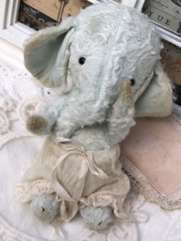 Hug Me Again Collectible Elephant "Little Silly" standing about 5 inch tall.