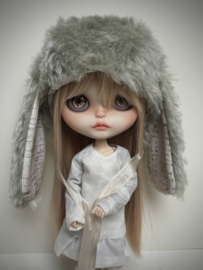 Blythe lop-eared rabbit hat.