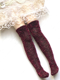 ❀ long glitter stockings for Blythe or Blythe like doll.