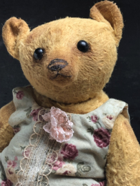 Hug Me Again Collectible bear "Mientje" standing about 9 inch tall.