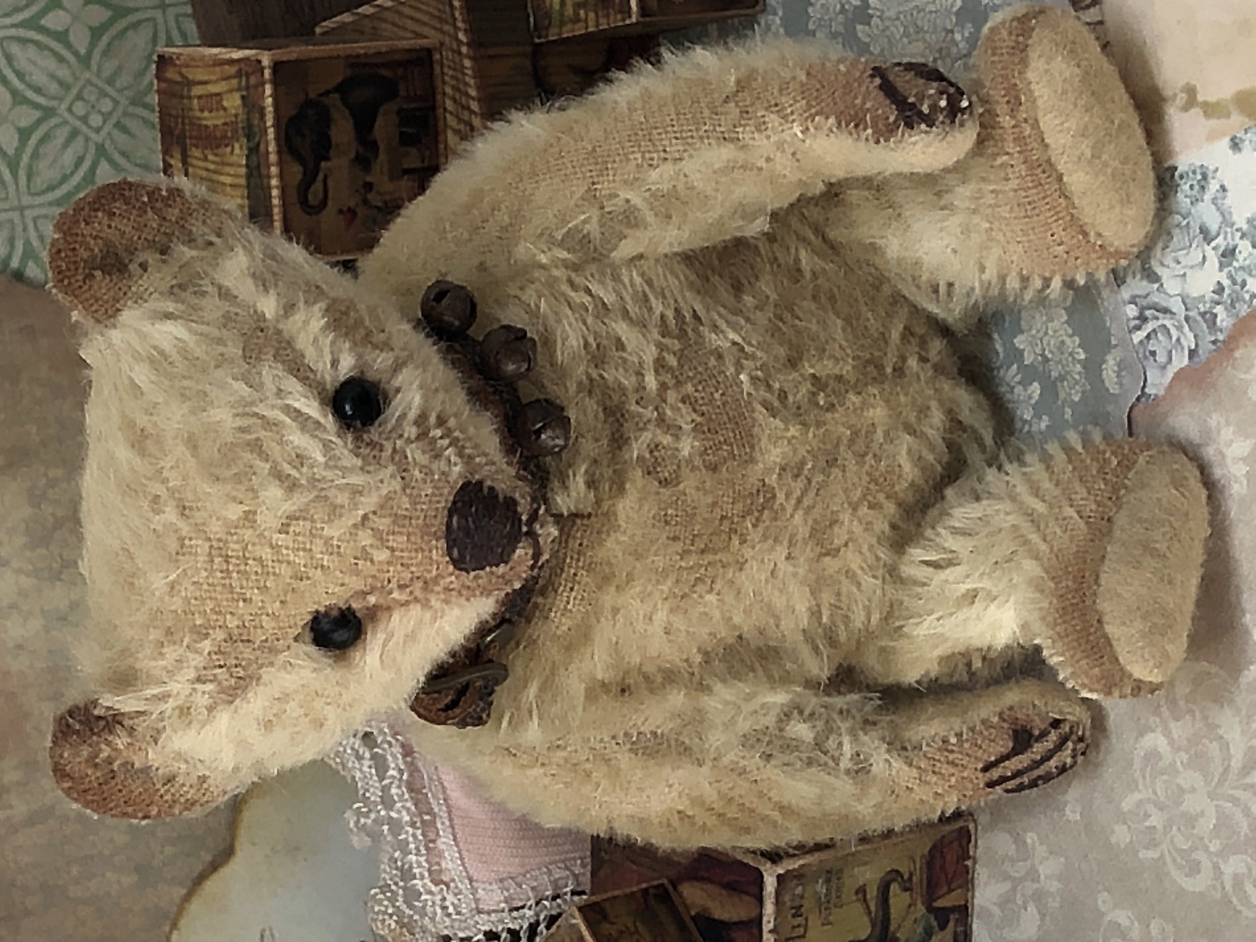 Hug Me Again Collectible bear "TED" standing about 6 inch tall.
