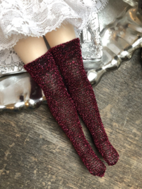 ❀ long glitter stockings for Blythe or Blythe like doll.