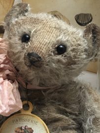 Hug Me Again Collectible bear "Pierre" standing about 9" inch tall.