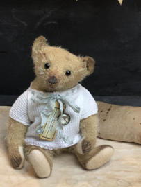 Hug Me Again Collectible bear "Benjamin" standing about 9 inch tall.