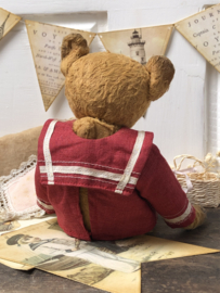 Hug Me Again Collectible bear "Little Sailor" standing about 7.5 inch tall.