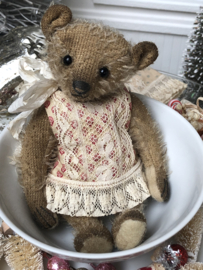 Hug Me Again Collectible bear "Little Holly spark" standing about 6 inch tall.