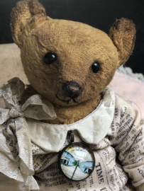 Hug Me Again Collectible bear "Theodore" standing about 6 inch tall.