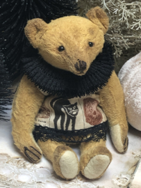 Hug Me Again Collectible bear "Mr. Applebobber" standing about 6 inch tall.