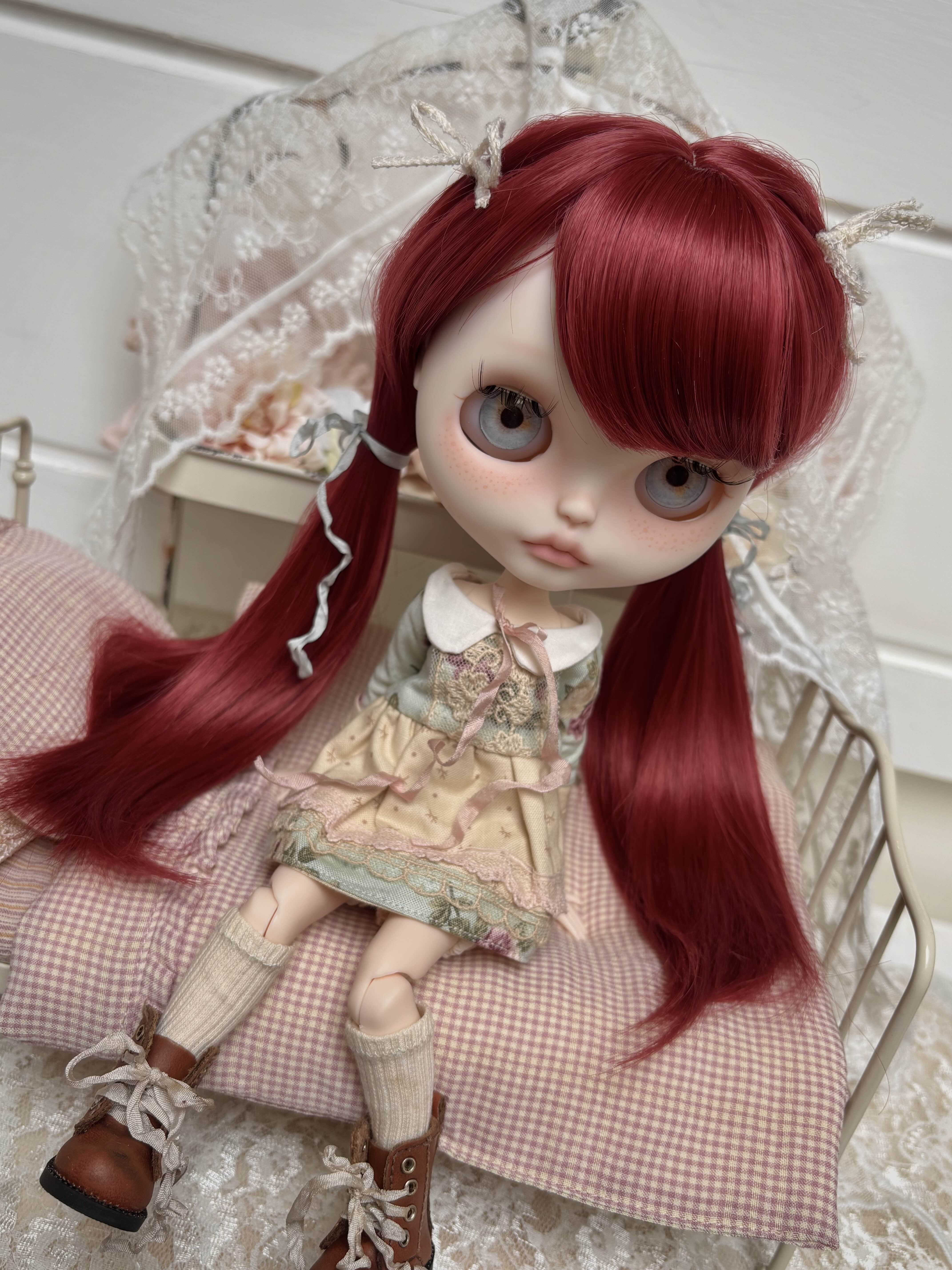 Customized Blythe Doll Poppy, OOAK