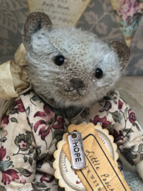 Hug Me Again Collectible bear "Little Pooch" standing about 6 inch tall.
