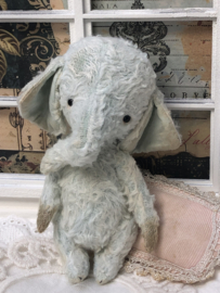 Hug Me Again Collectible Elephant "Little Silly" standing about 5 inch tall.