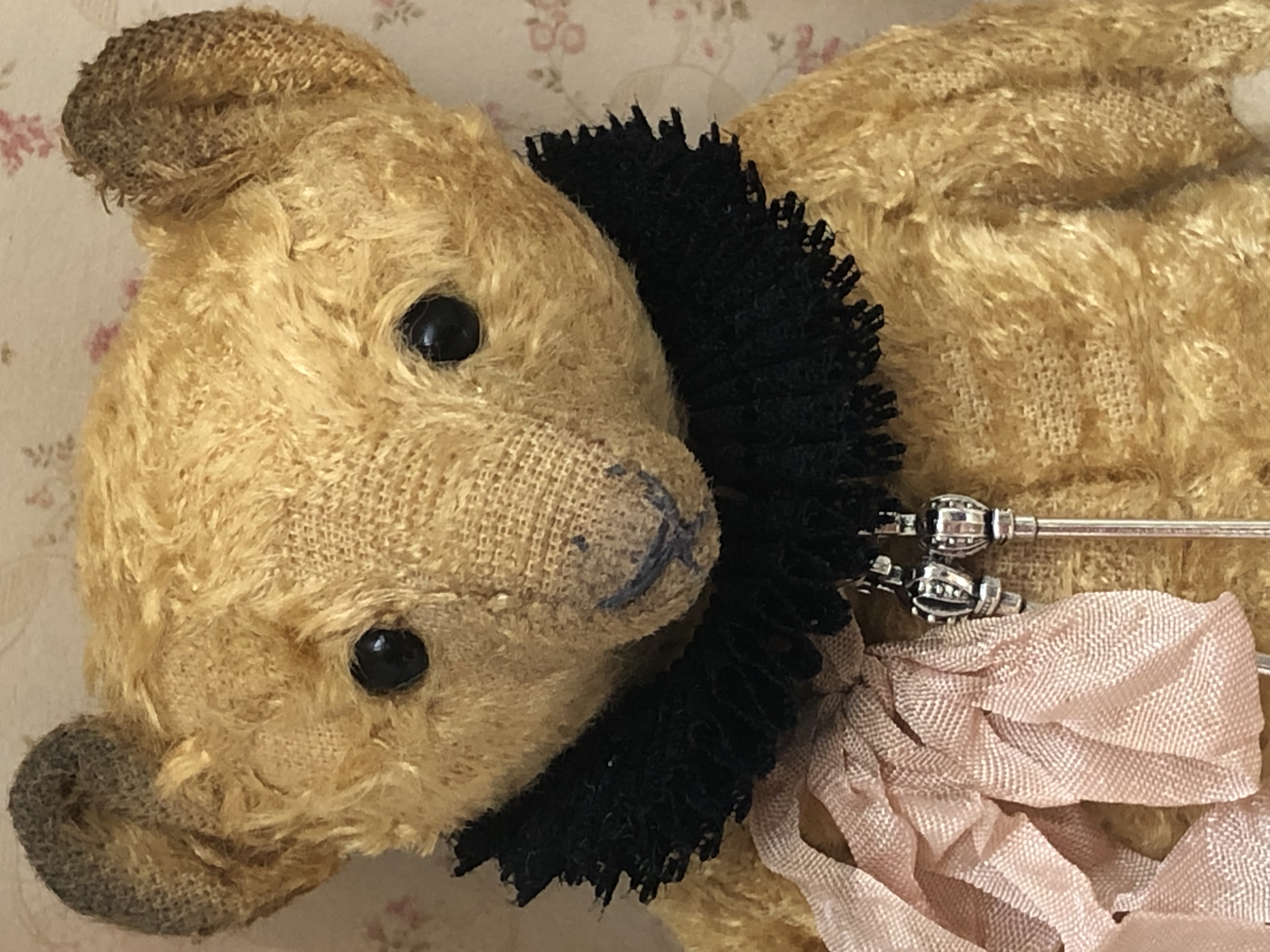 Hug Me Again Collectible bear "Emeric" standing about 7.5 inch tall.