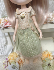 Outfit Set vintage style for ♡ Blythe or Blythe like doll.