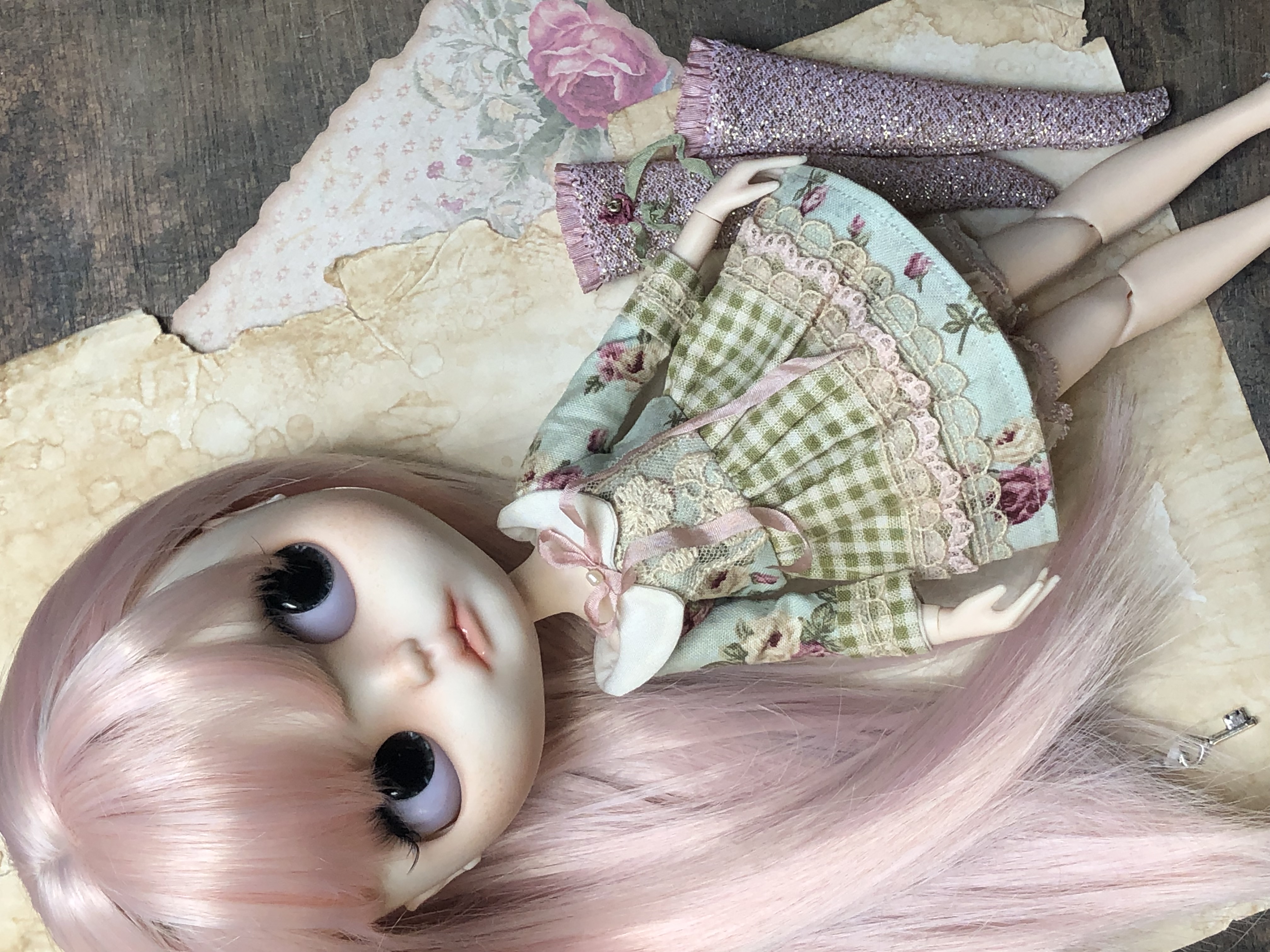 Outfit Set vintage style for ♡ Blythe or Blythe like doll.