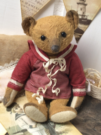 Hug Me Again Collectible bear "Little Sailor" standing about 7.5 inch tall.