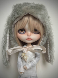 Blythe lop-eared rabbit hat.