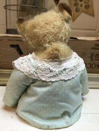 Hug Me Again Collectible bear "Channella" standing about 10" inch tall.