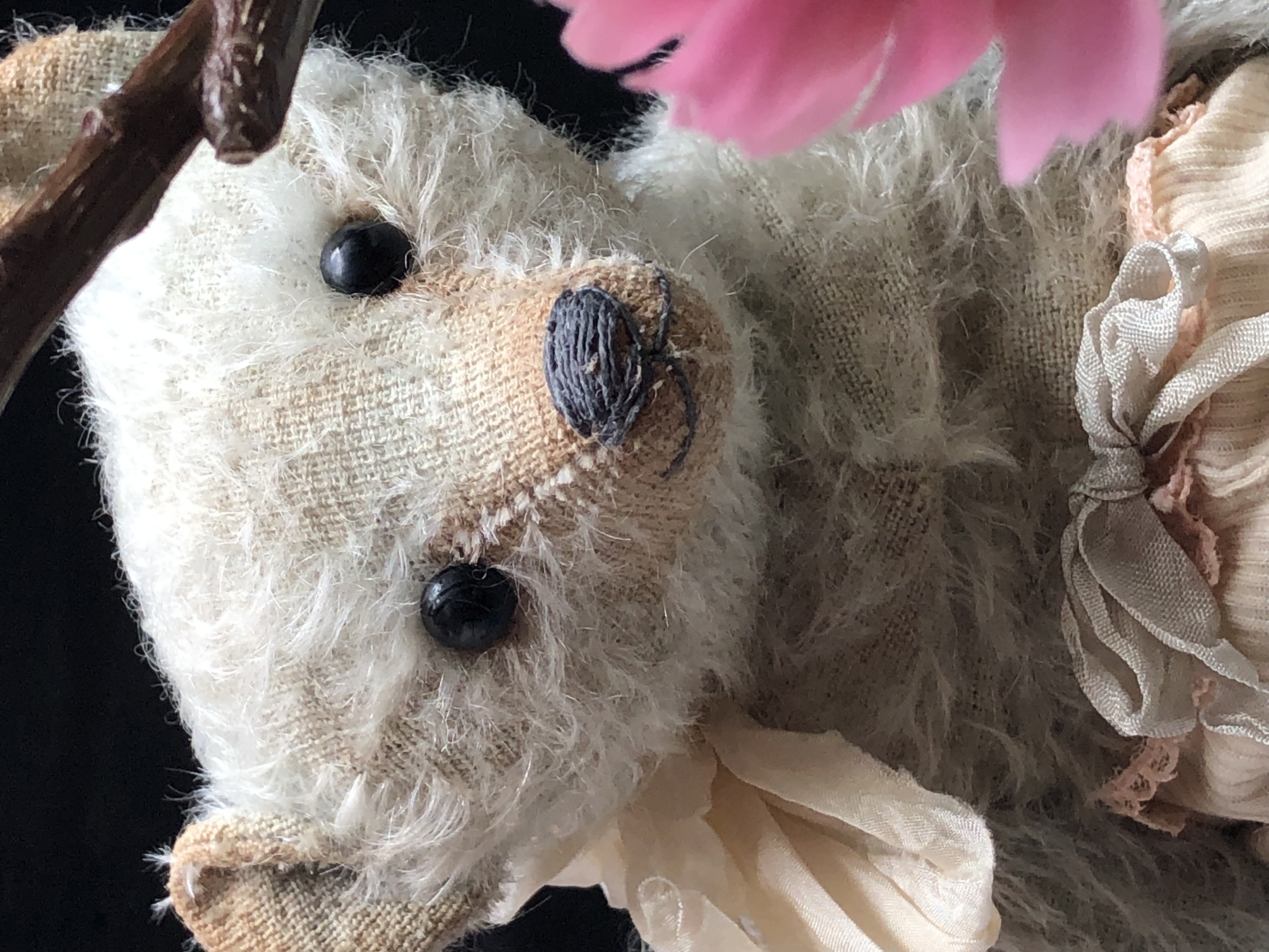 Hug Me Again Collectible bear "Edgar" standing about 9 inch tall.