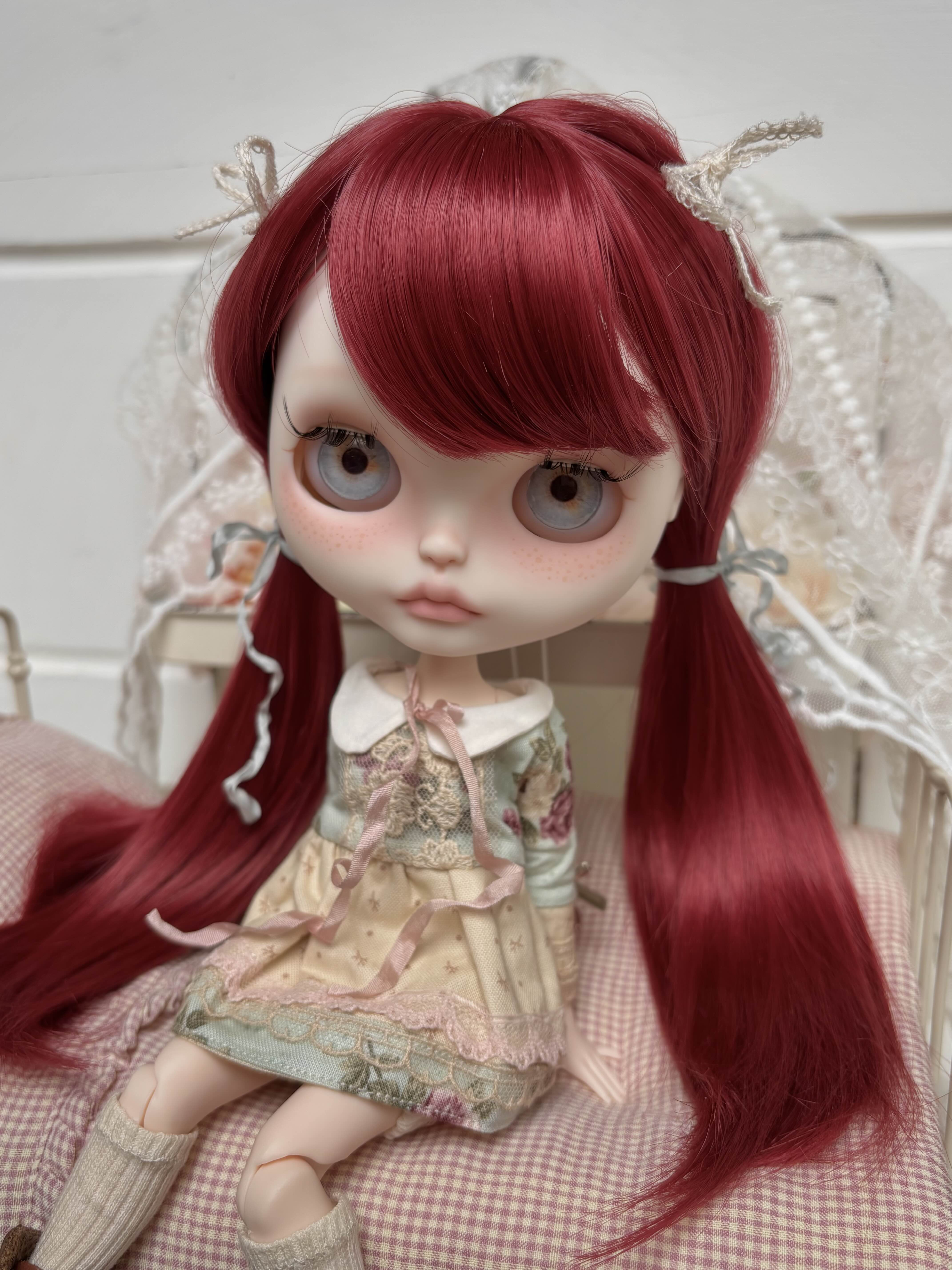 Customized Blythe Doll Poppy, OOAK