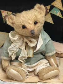 Hug Me Again Collectible bear "Vincent" standing about 12 inch tall.