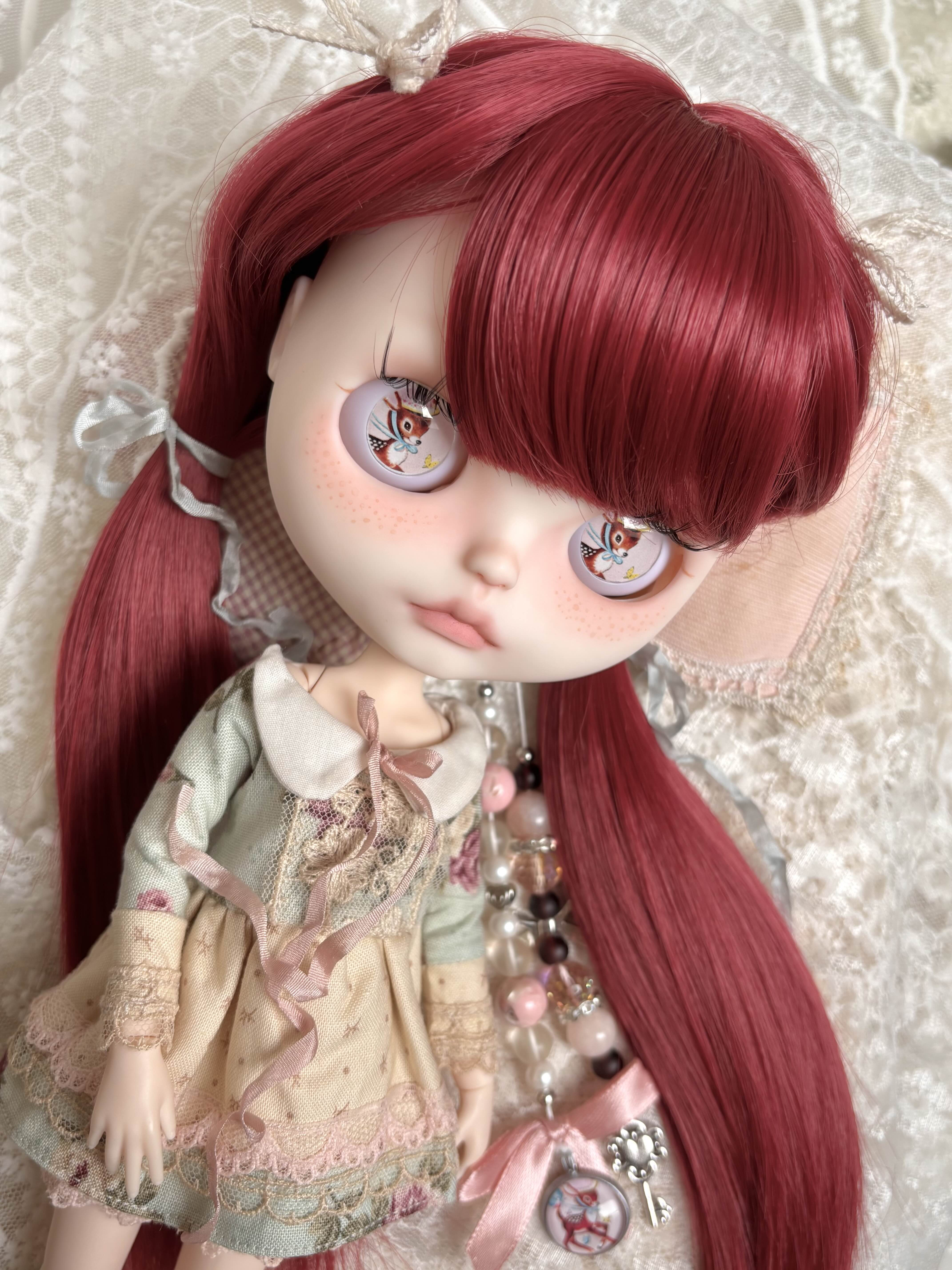 Customized Blythe Doll Poppy, OOAK