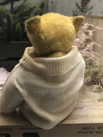 🎄 Hug Me Again Collectible bear "Tinsel Tim" standing about 10.5 inch tall.