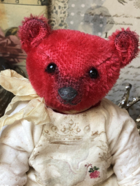 Hug Me Again Collectible bear "Loretto" standing about 6 inch tall.