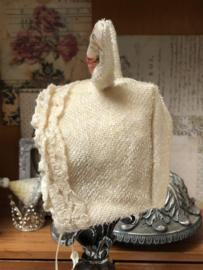 Shabby Chic vintage style Bonnet for Blythe TBL doll.