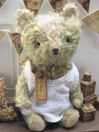 🌺 Whimsical Hug Me Again Collectible bear "Crocco" standing about 10" inch tall.