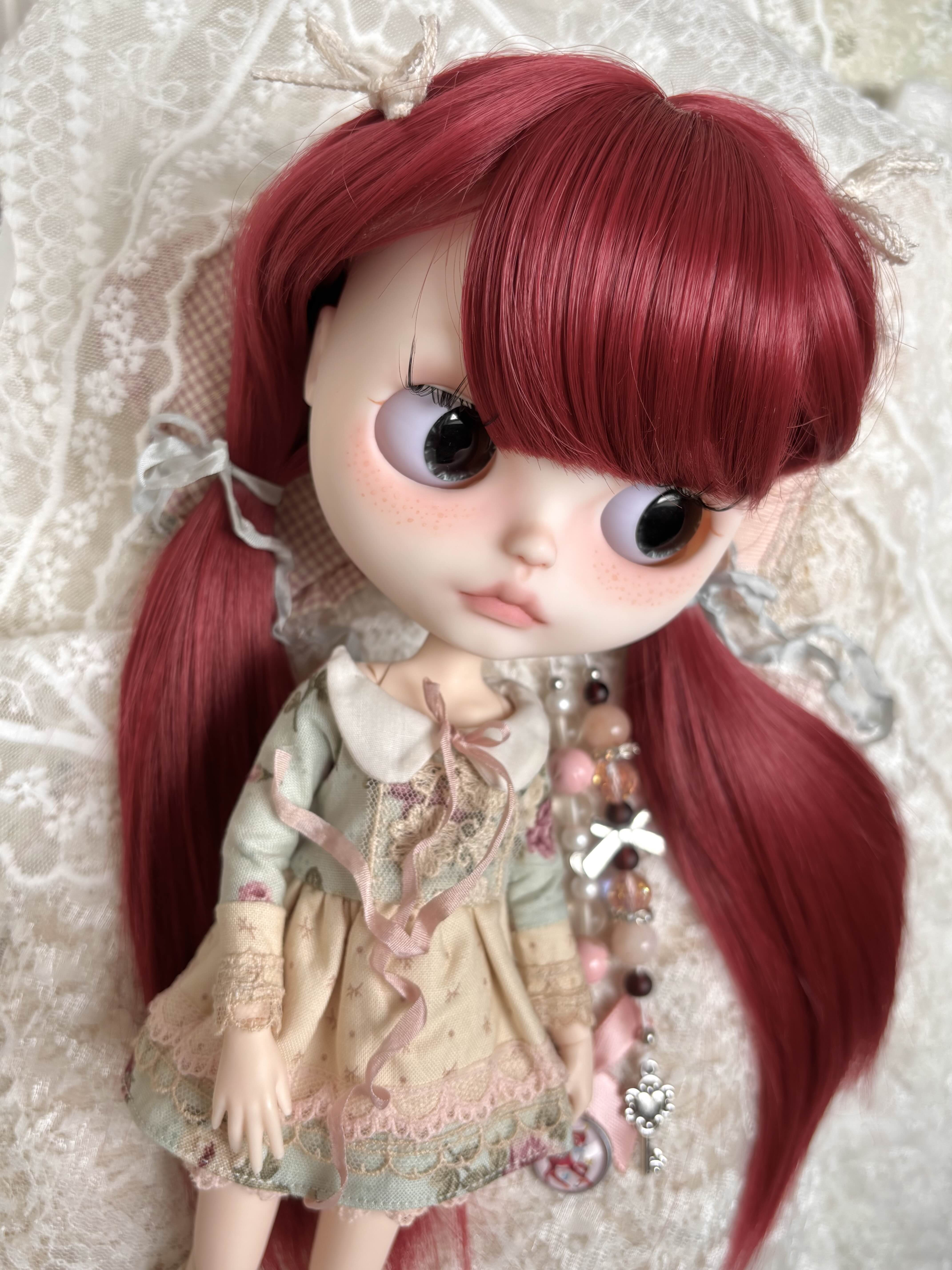 Customized Blythe Doll Poppy, OOAK