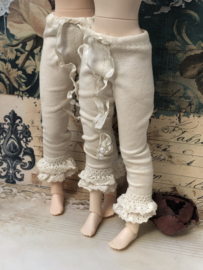 ❀ Shabby chic flared legging for Blythe doll TBL