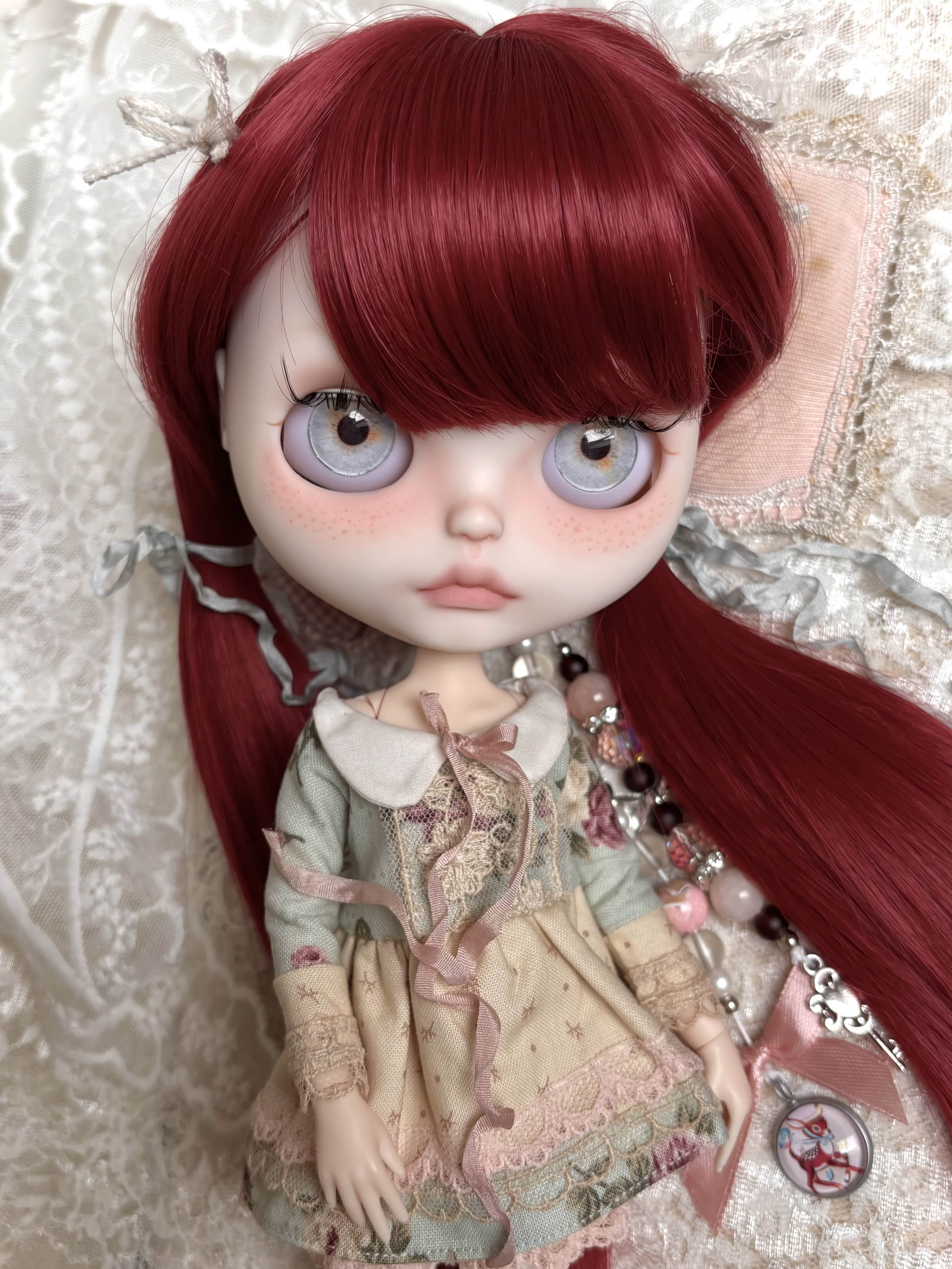 Customized Blythe Doll Poppy, OOAK