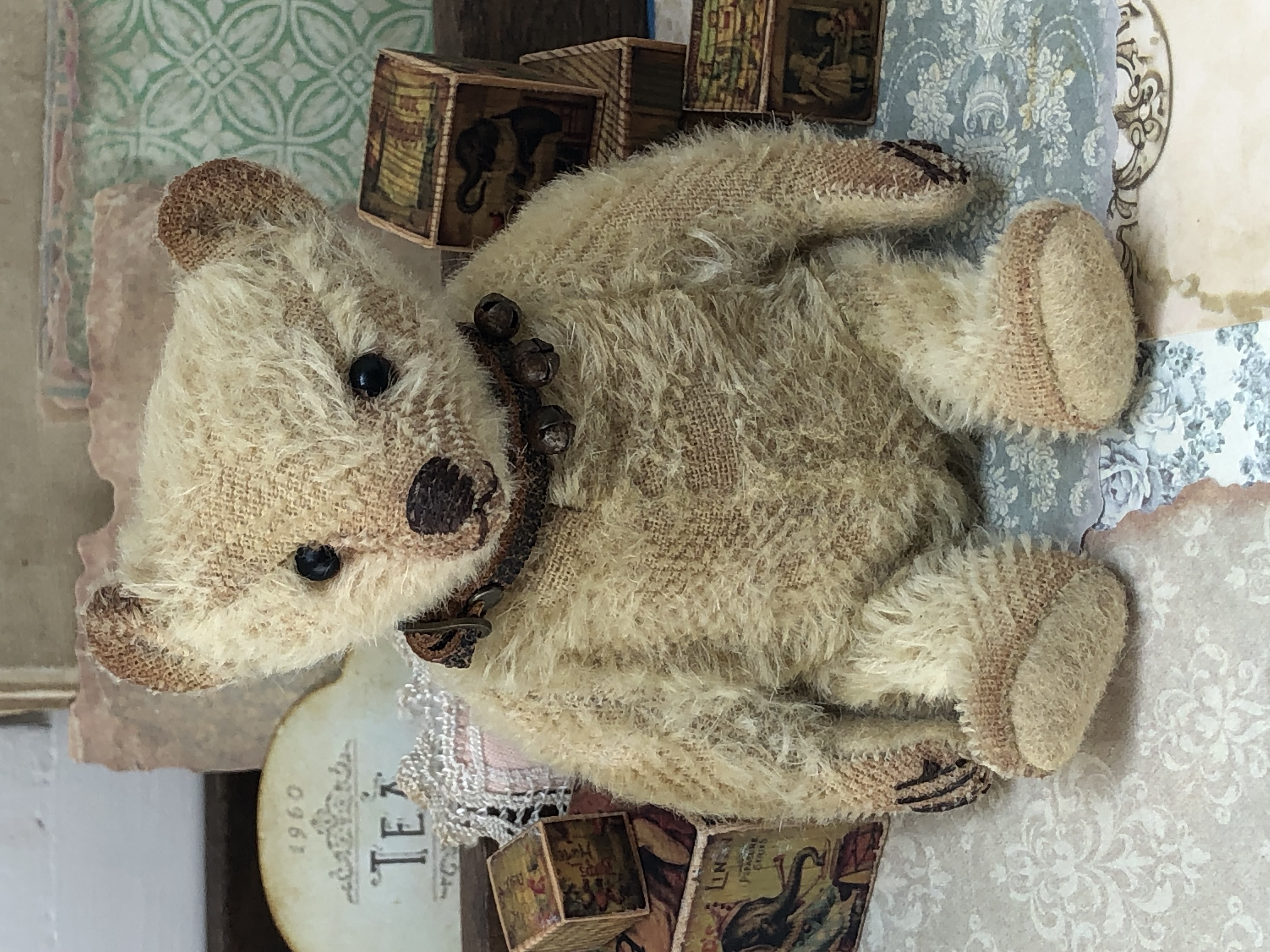Hug Me Again Collectible bear "TED" standing about 6 inch tall.